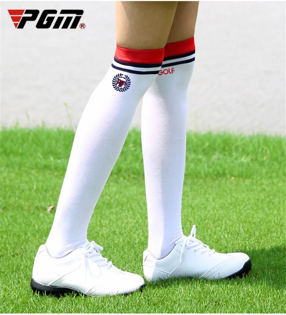 PGM Golf Socks high Thin Soft Breathable thight stocking Women Girl Sport legging for golf tennis bicycle |