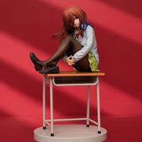 anime kotobukiya the quintessential quintuplets miku nakano 19cm pvc action figure toy girl on the desk collection model doll