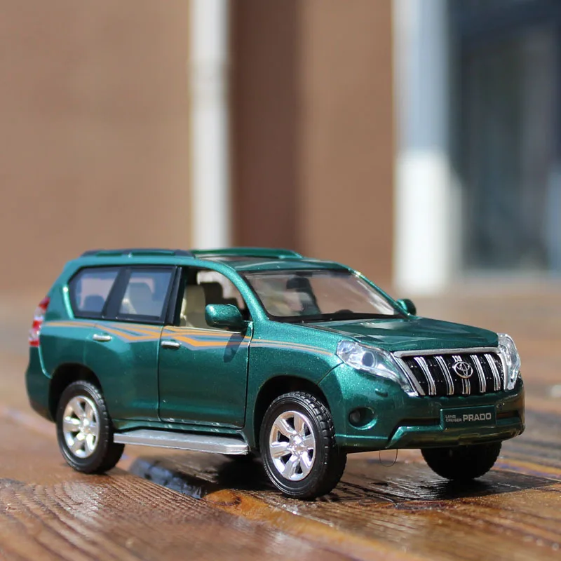 Литье под давлением в масштабе 1:32 автомобиль TOYOTA Prado Aolly металлическая игрушка со