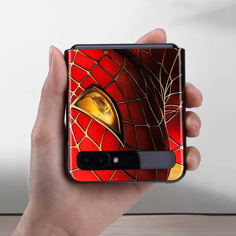Чехол-книжка с рисунком Человека-паука для Samsung Galaxy Z 6 7 дюйма | Мобильные телефоны
