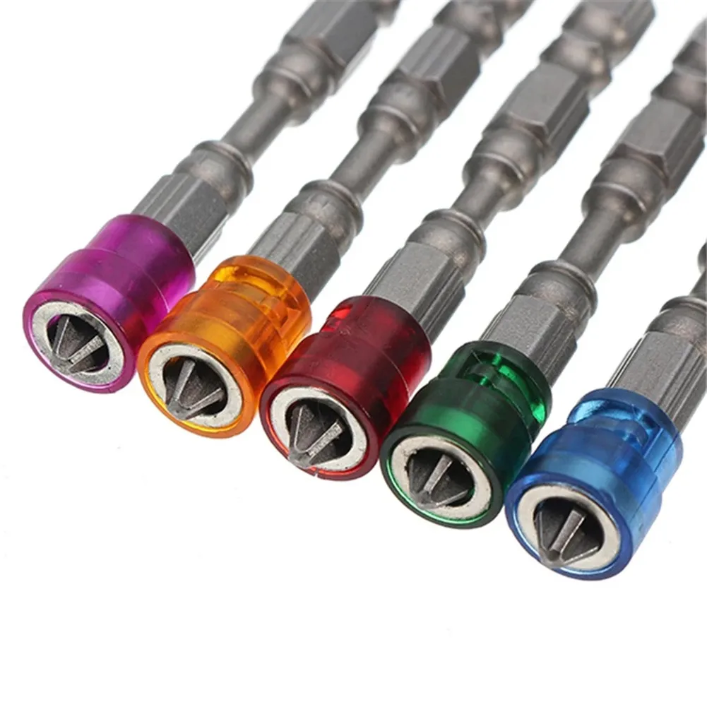 

1/4 Magnetic Screwdriver Bits 10Pcs 65mm Head Hex Inch Kit PH2 S2 Alloy