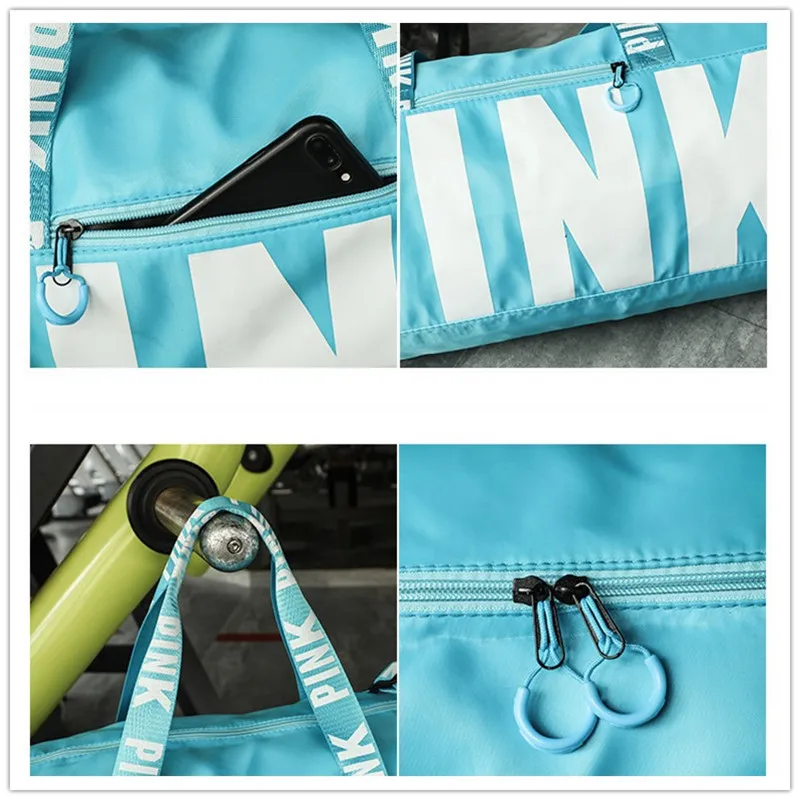 Dry and wet separation yoga bag  Large Capacity Men Hand Luggage Bag Women Training Bag Unisex Travel Backpack Hiking Backpack