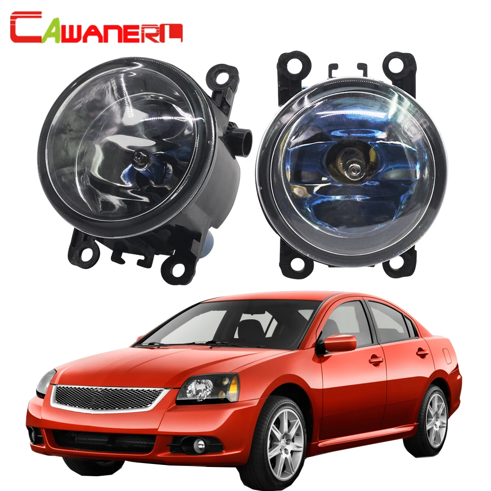 

Cawanerl 1 Pair 100W Car Halogen Fog Light Daytime Running Lamp DRL 4300K 12V For Mitsubishi Galant DJ_ ED_ EF_ Saloon 2003-2007