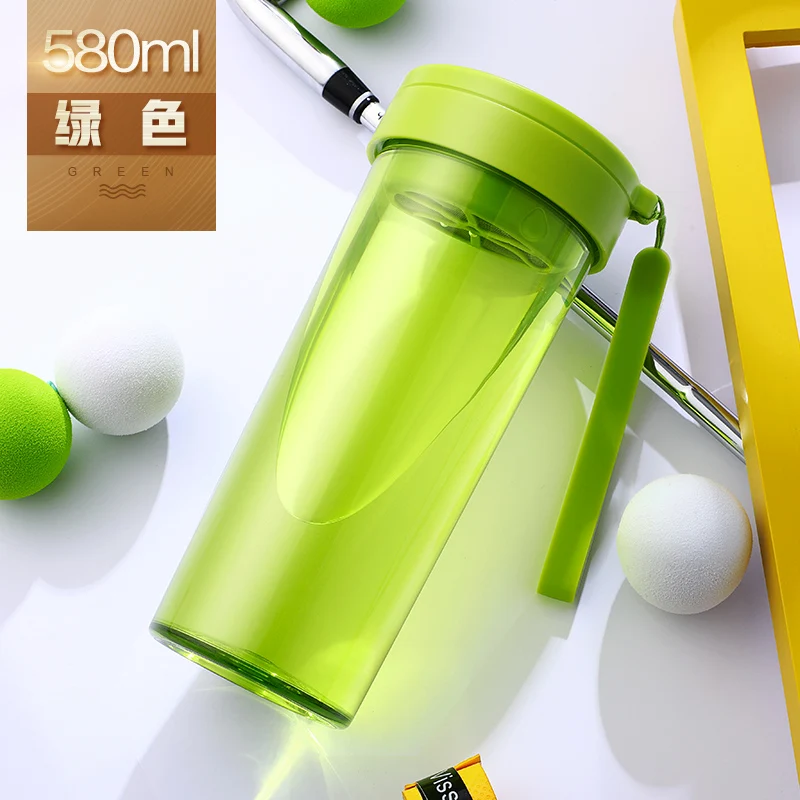 580 мл портативная бутылка для воды высокая емкость путешествий Экологически