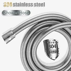 304 утолщенный шланг для душа из нержавеющей стали общая мягкая водопроводная труба 1,5 м или 2 м хромированный антикоррозийный взрывозащищенный шланг для душа