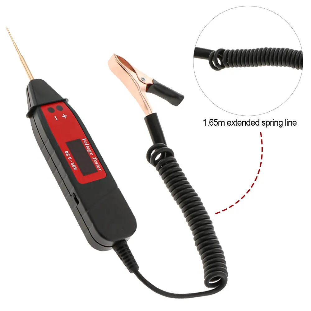 Автомобильный цифровой испытательный Карандаш 5-36 в автомобильный ЖК