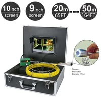 20 50m pipe pipeline inspection camera drain sewer industrial endoscope snake video system 1000 tvl diameter 17mm camera
