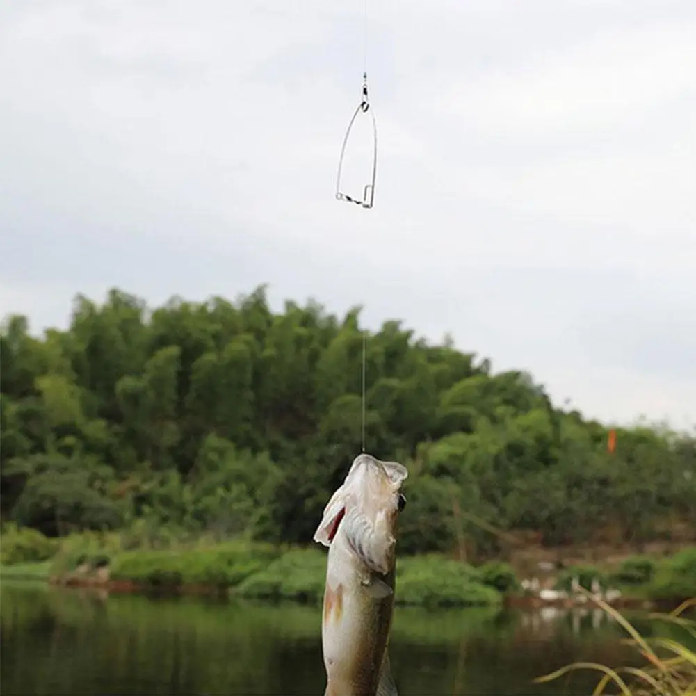 1pcs Automatic Fishing Hook With the Fastest Speed God Steel Fish For All Waters Gear Supplies | Спорт и развлечения