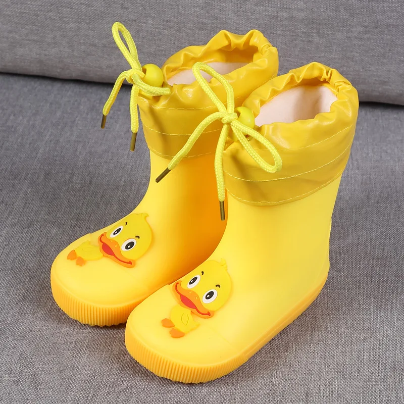 KushyShoo/детская обувь из ПВХ Детская с героями мультфильмов Водонепроницаемая