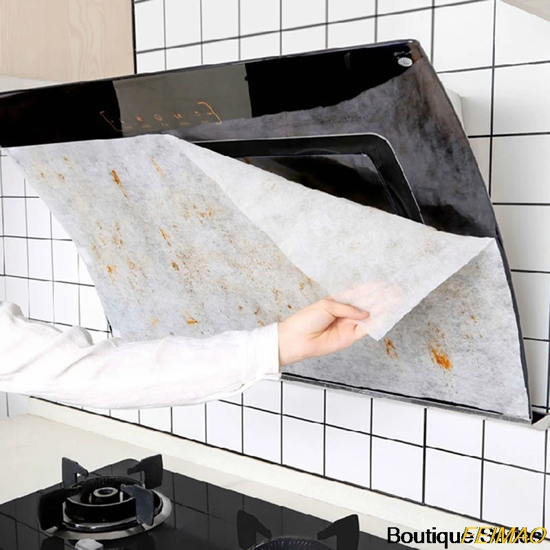 10 м кухонная наклейка от масляных брызг вытяжка масляный фильтр Бумага