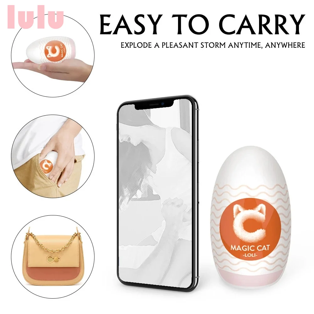 Мужская мастурбация яйцо самолет чашка Реалистичная Вагина Волшебная кошка