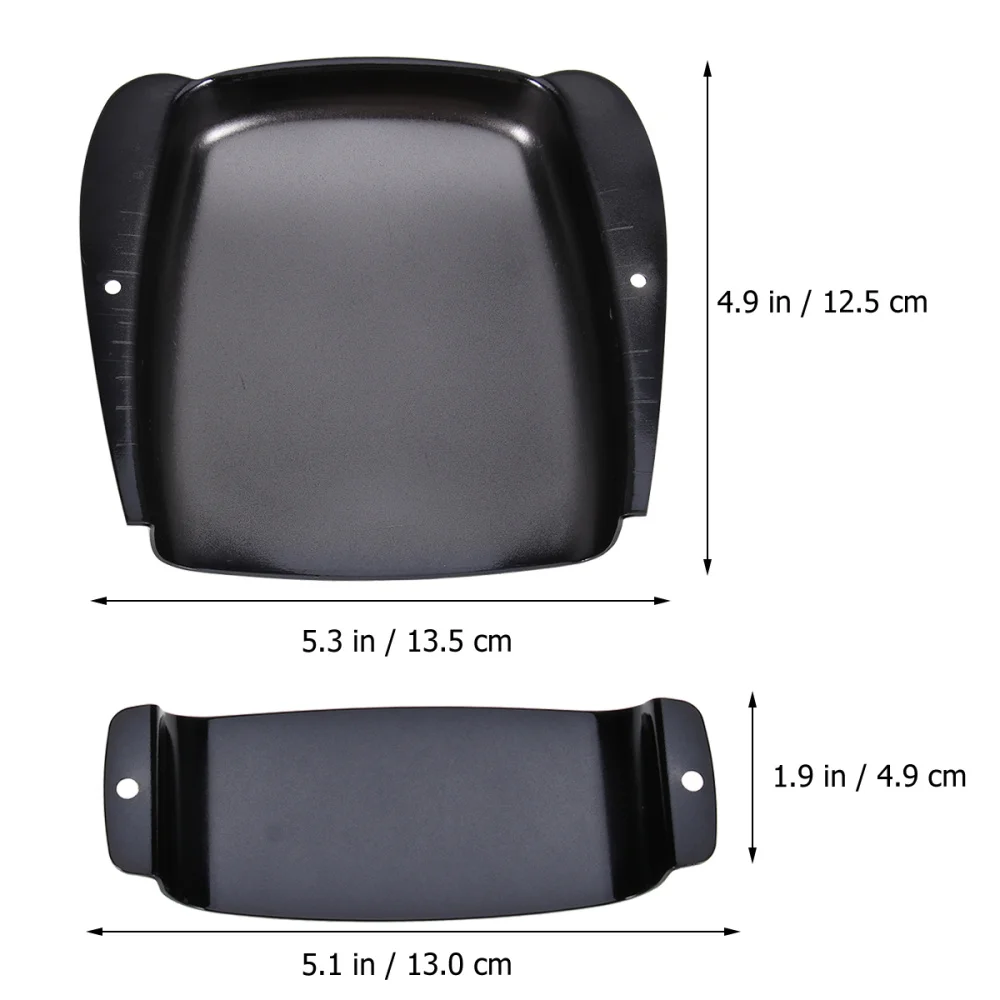 

GAZ13 Bridge Cover with Screws for Electric Guitar Replacement Parts (Black)