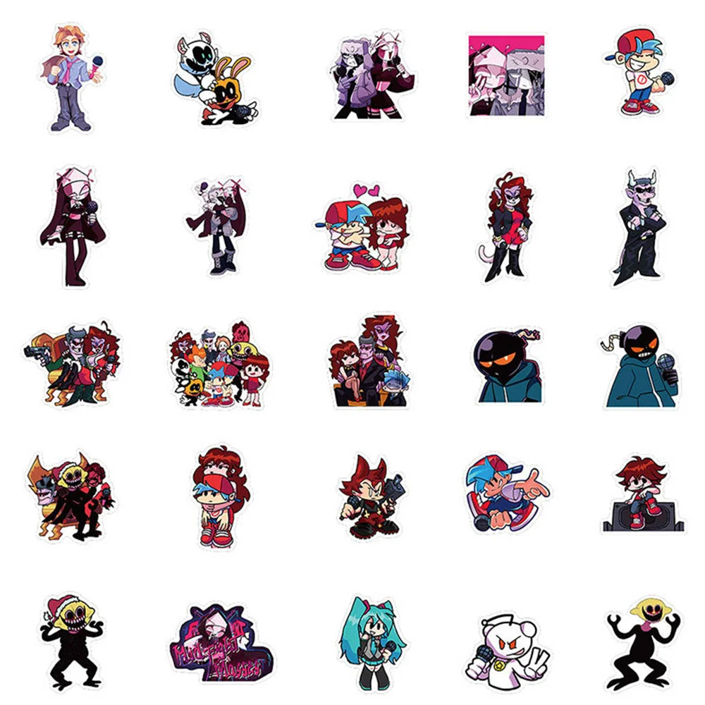 10/30/50 шт. водонепроницаемые наклейки для чемоданов и ноутбуков | Наклейки