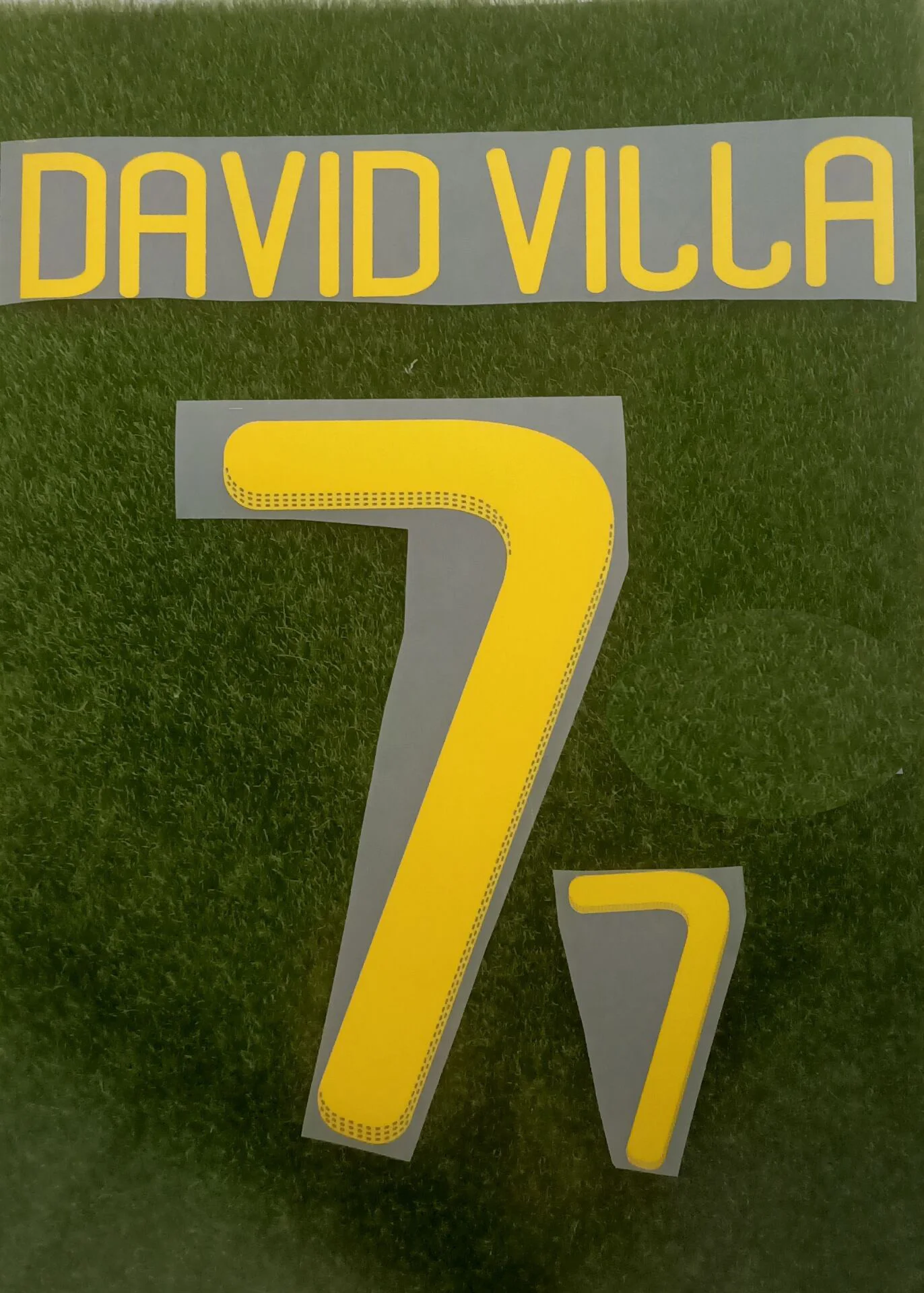 2010 Испания #8 xavi nameset #7 David Villa #9 Торрес печать футбольная нашивка значок | Дом и сад