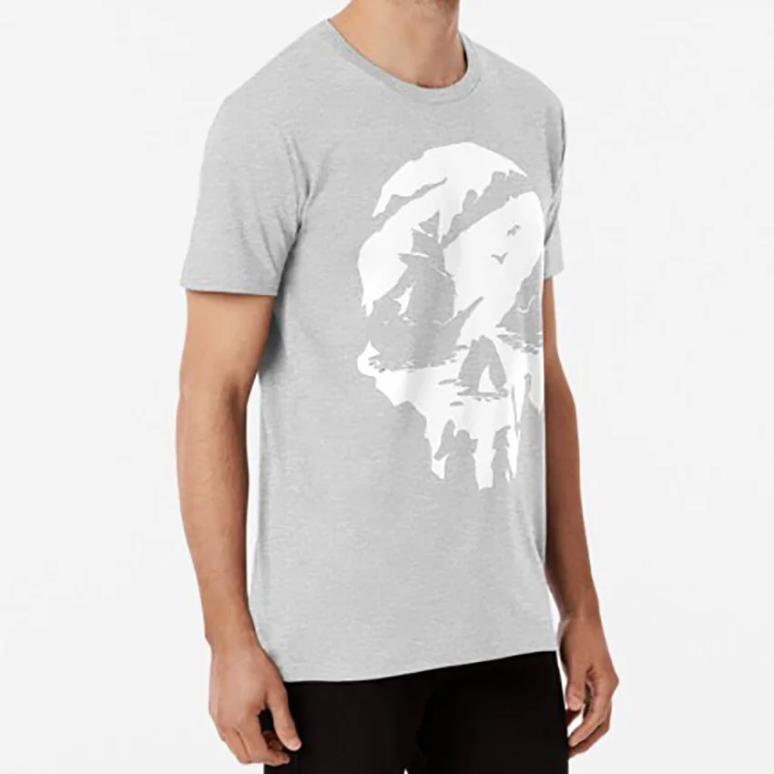 Игровая футболка с морскими ворами черепами и ворами|Мужские футболки| |