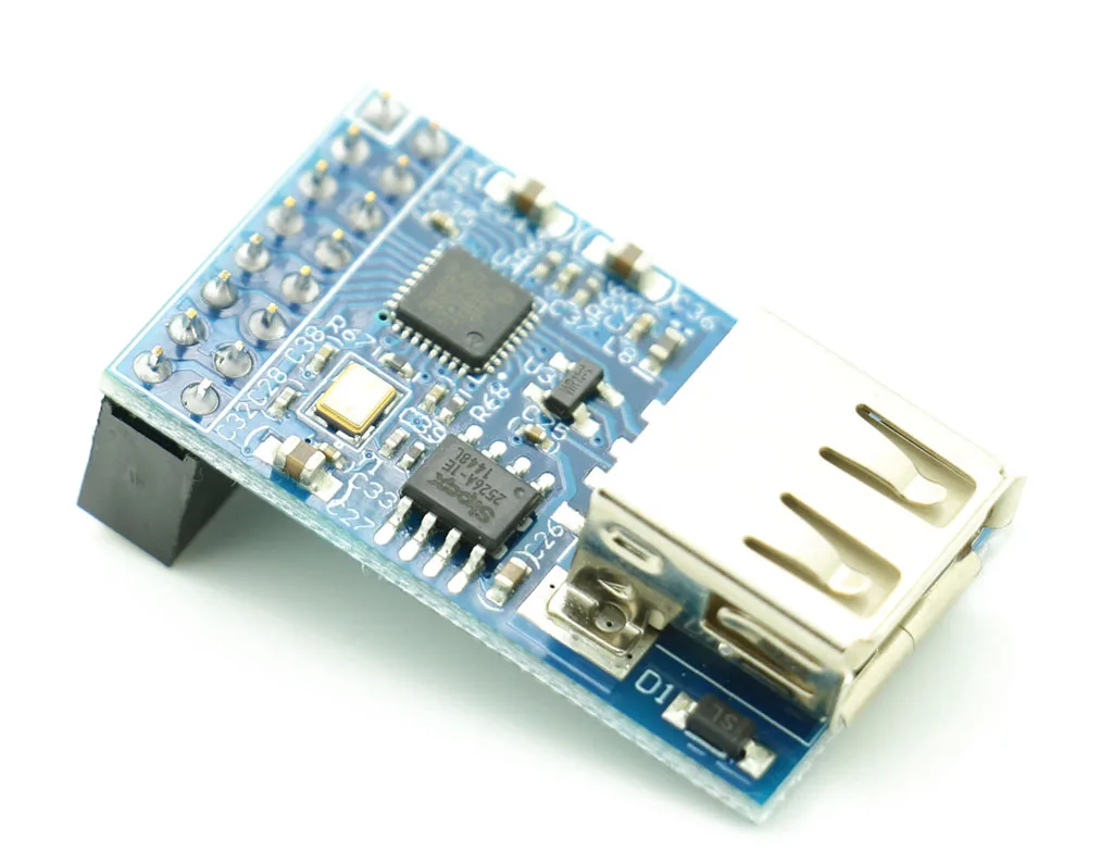 Высокоскоростной USB модуль может быть подключен к STM32F429BI/STM32F746 макетная плата
