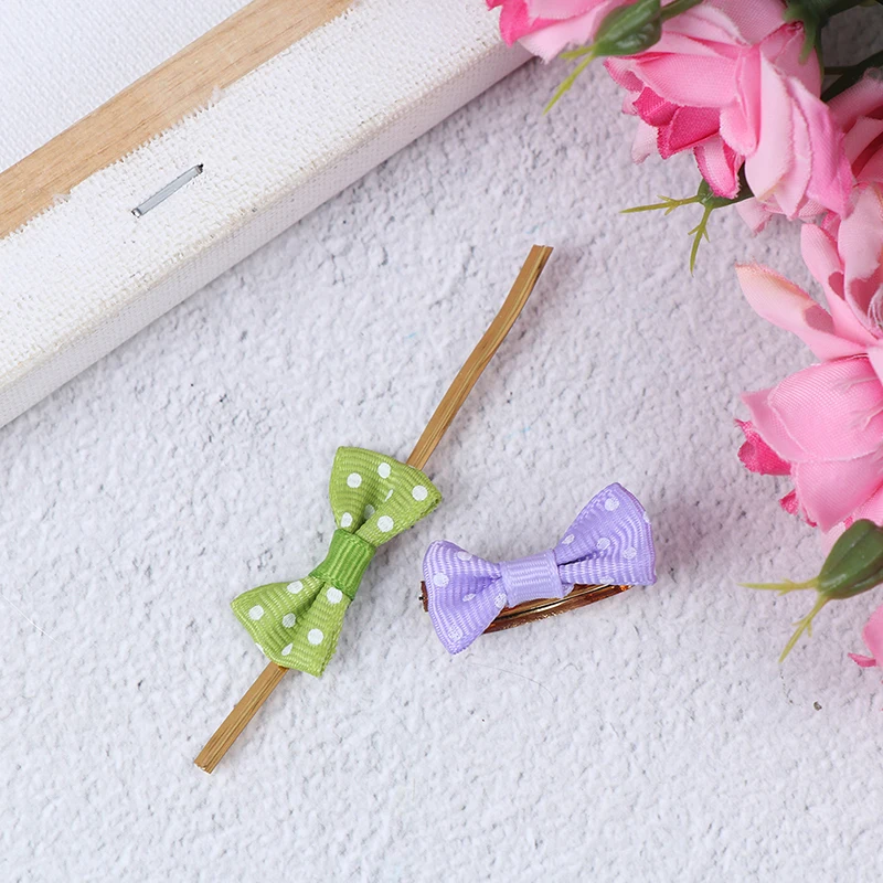 20 шт. в горошек с бантом металлические закрученные стяжки уплотнительная