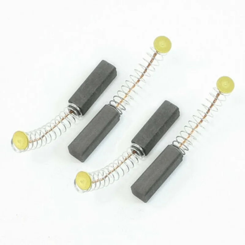 

10pcs Carbon Brush Power Tool Motor Coal Brushes Feathered 6x6x20mm Motorbrush Drill 6 Mm * 6 Mm * 20 Mm 2022 New