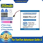 100% Оригинальный аккумулятор LOSONCOER 350 мАч для смарт-часов TomTom Adventurer Golfer 2