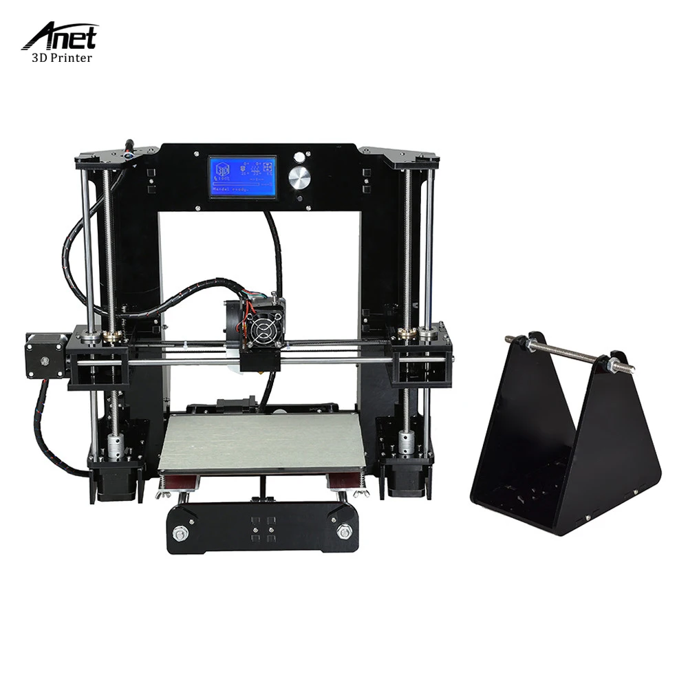 3д принтер Легко собрать Анет A6 Анет A8 3D-принтеры Наборы RepRap i3 комплект DIY Наборы 3D печатная машина с SD Card+ нити+ Инструменты 3d принтер