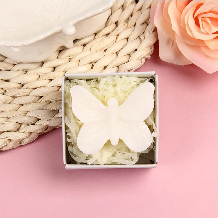Банное мыло в форме бабочки для лица эфирное масло свадебные сувениры вечерние