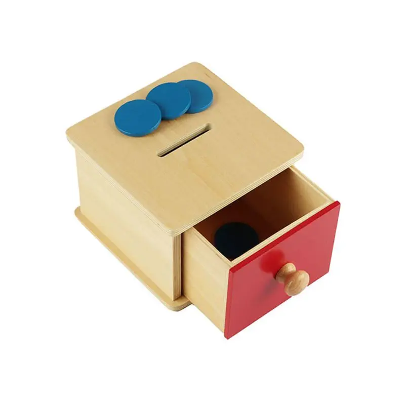 Монетница для младенцев Монтессори безопасная водная краска 634F | Игрушки и хобби