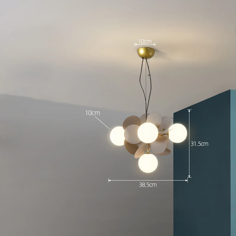 Современные светодиодные люстры красочная мультяшная Потолочная люстра