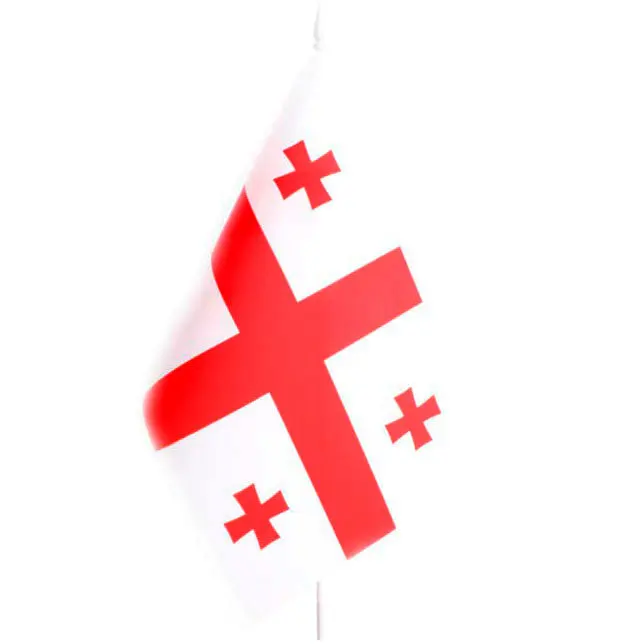 Настольный флаг Грузии (22 х 14 см)