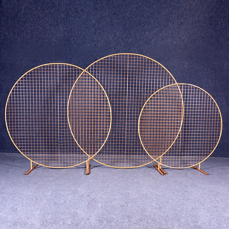 Свадебное украшение сценическое Кованое железное кольцо фоновое реквизит на