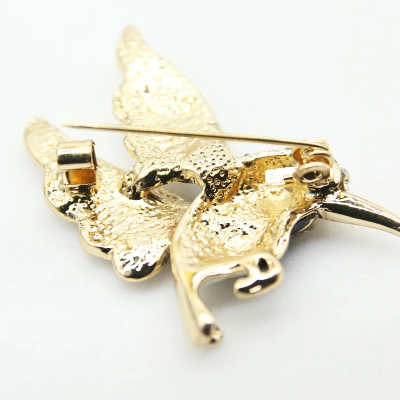 

Fashion Rhinestone Birds Brooch Pin for Women Vintage Enamel Fashienamel Brooch Pin Women Accessories Party Gift
