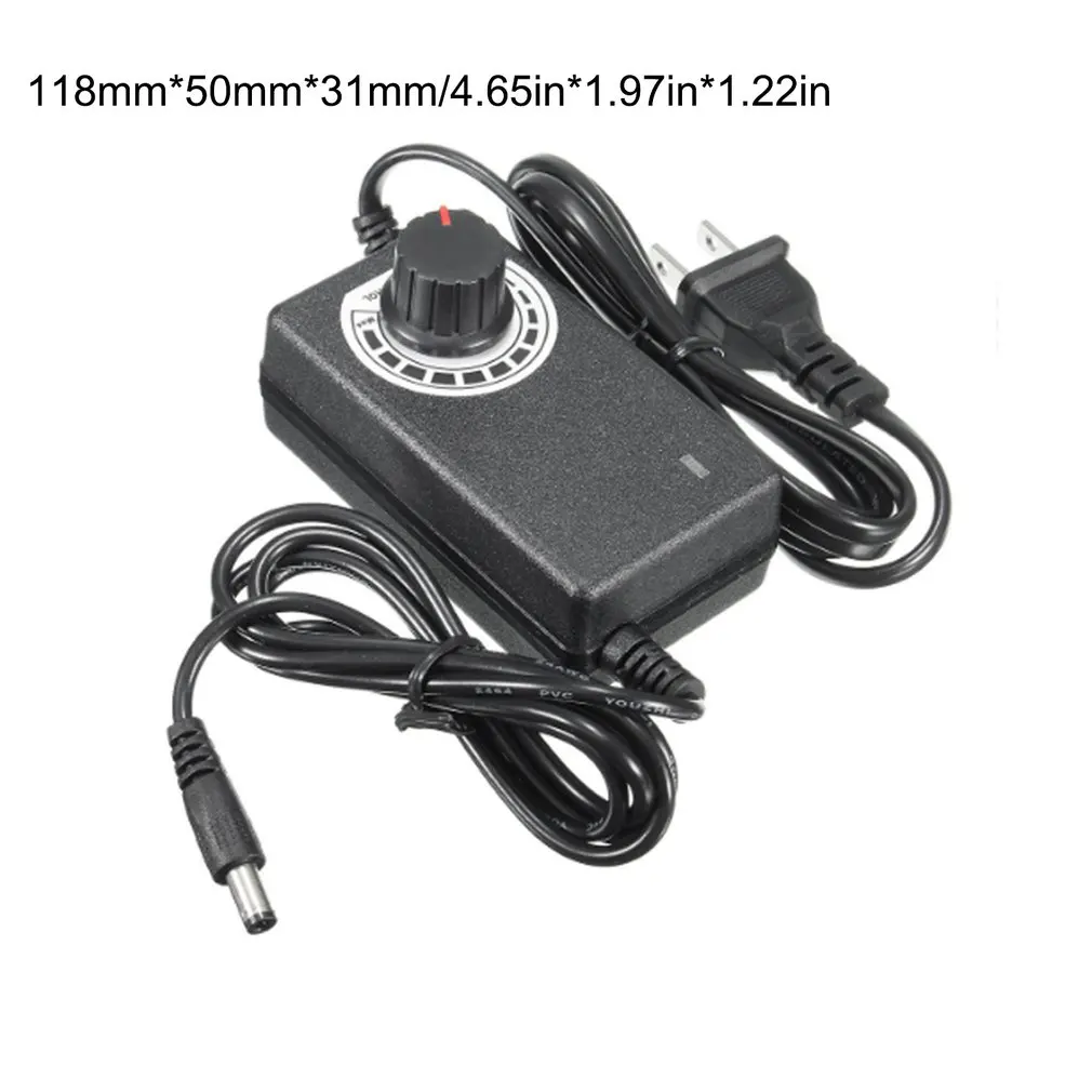 12 V Регулируемый адаптер питания Ac Dc 3 V-12 2A 24W Универсальное зарядное устройство