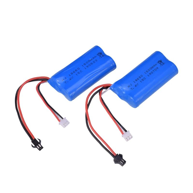 2x 74 в 1500 мач 15c 18650 литий ионная батар