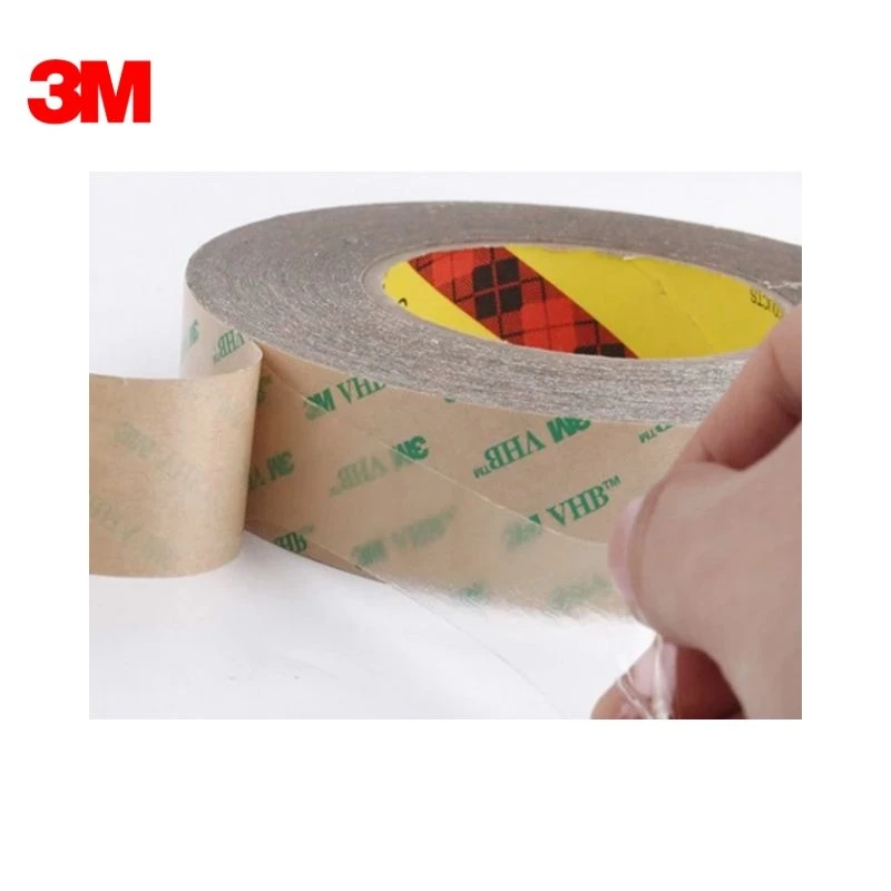 Фото 3M F9469PC Клейкая лента для переноса VHB, 100 МП, прозрачная, 5 мил, 19,05 мм X 60YD (упаковка из 2 рулонов), дропшиппинг №2