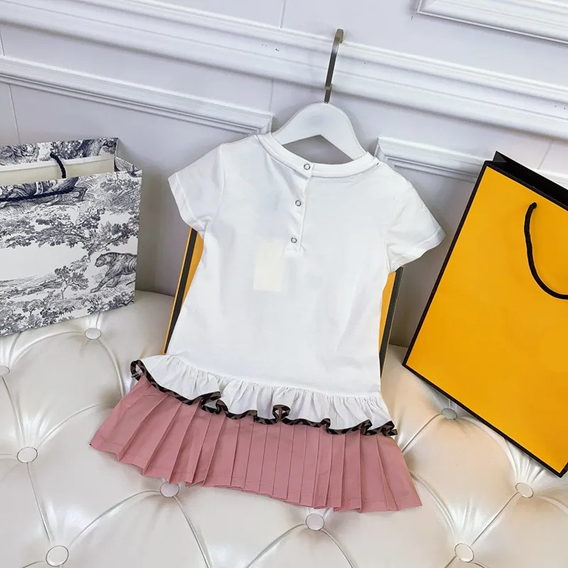 

Girls summer cotton casual dress