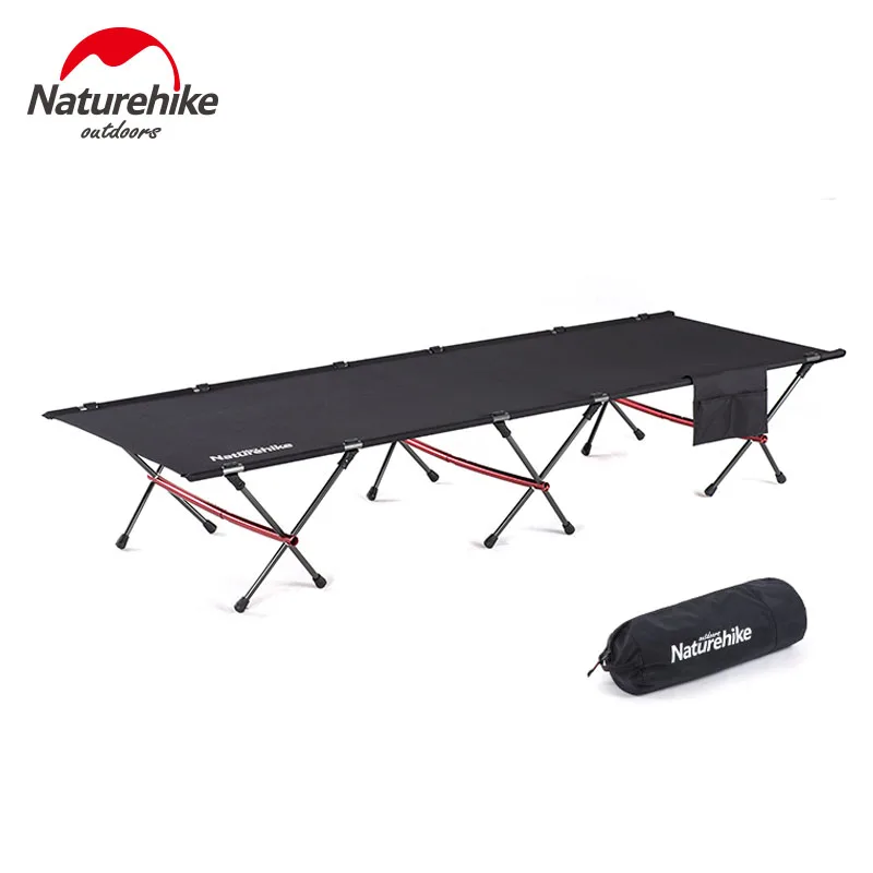 

Naturehike Folding Bed Ultralight Camp Bed Equipment Portable Travel Outdoor Sleeping Adjustable Single Bed Foldable Camping Cot