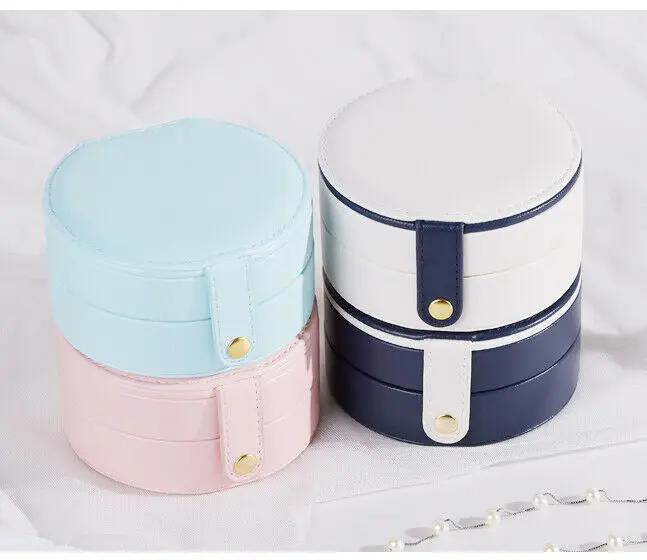 Органайзер для ювелирных изделий Портативный кожаный чехол хранения украшений |