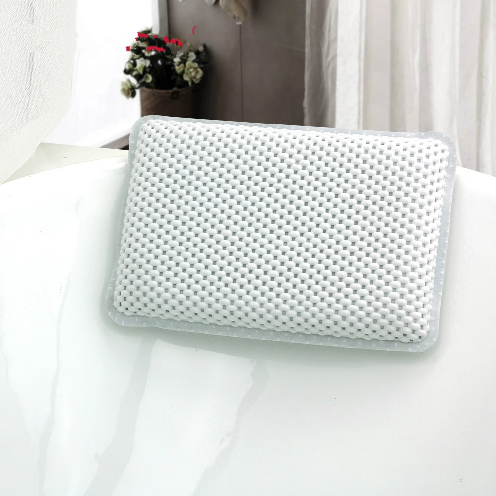 Улучшенная подушка для ванны 3d губка с эффектом памяти нейлоновая сетка головы