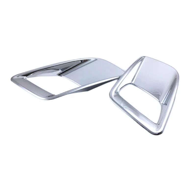 2 шт. ABS хром Задний противотуманный фонарь Крышка лампы подходит для Peugeot 3008 GT 2017