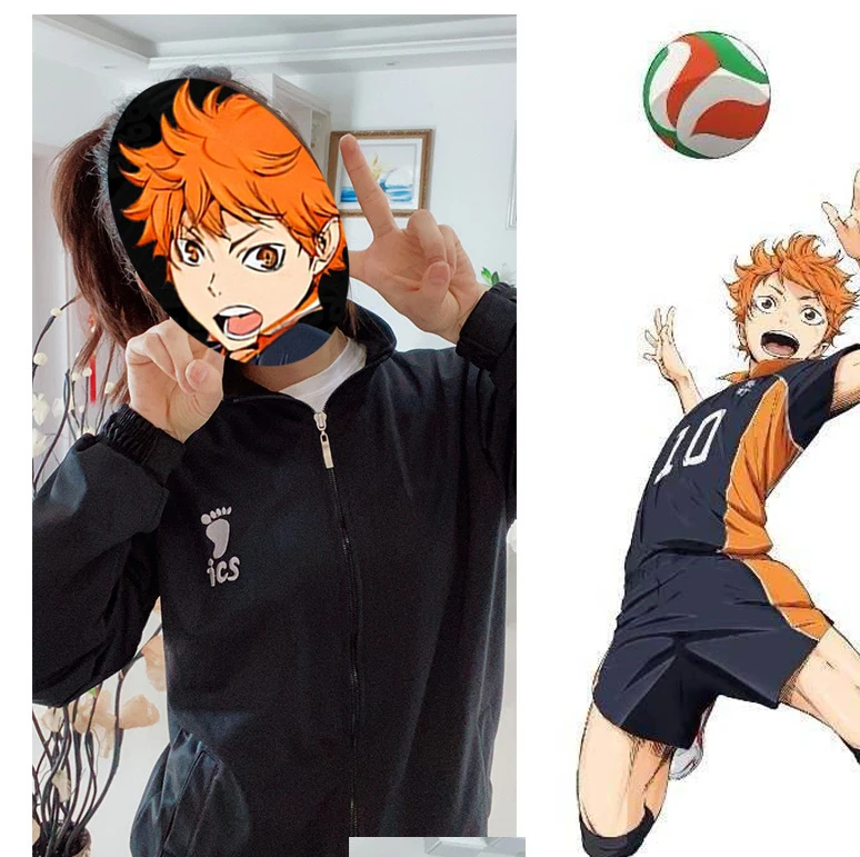 Аниме Haikyuu Косплей куртка Черная Спортивная одежда Karasuno для старшей школы