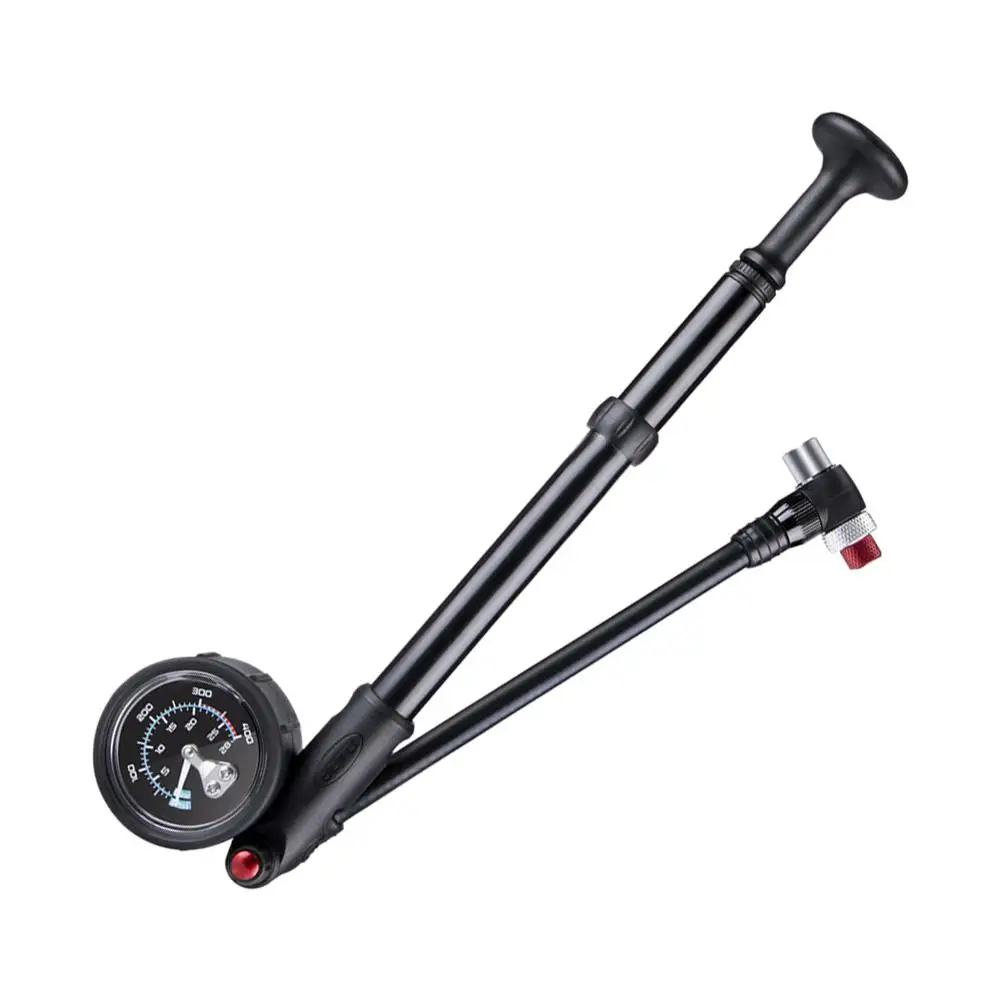 

Bicycle Pump Bike Shock Pump Front Rear Suspension Pump With Pressure Gauge Portable Inflator High Pressure Hand-held