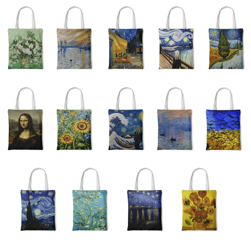 

Women Fashion Handbag Shoulder Bag Ladies Tote Purse Canvas Eco Shopping Bags G5AE