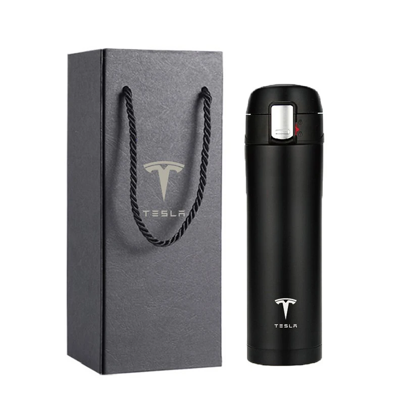 

Умный термос 350 мл, термос из нержавеющей стали, для Tesla, модель 3