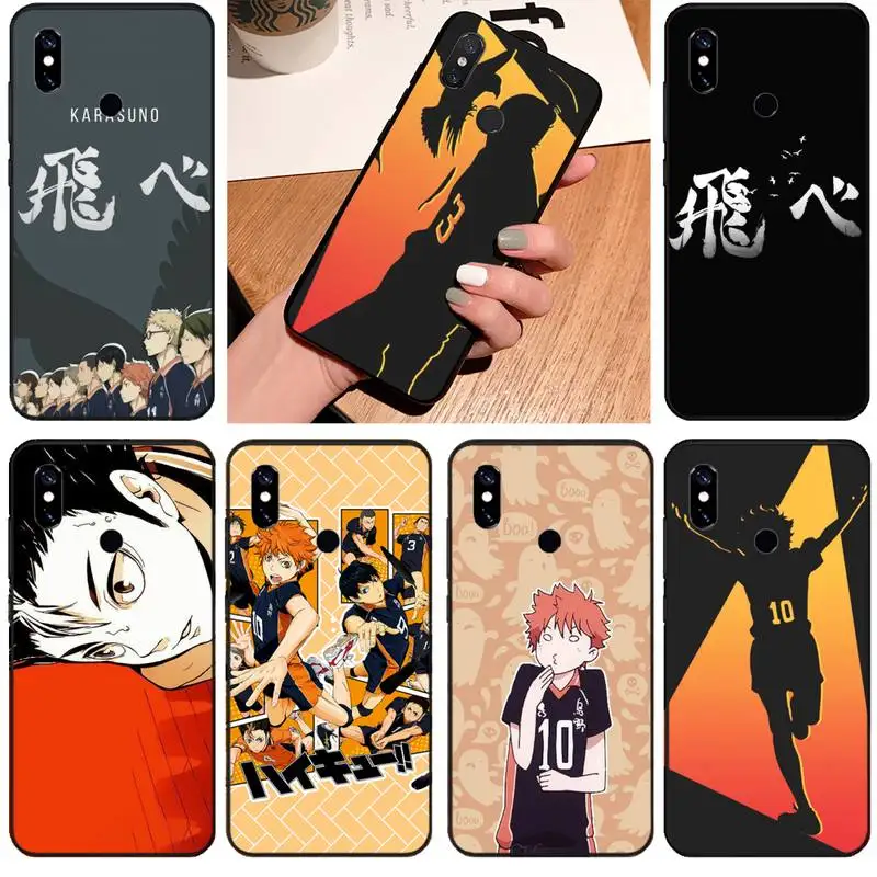 Haikyuu Hinata атаки Аниме роскошный уникальный чехол для телефона Xiaomi Mi A1 A2 5 6 6PLUS 8 9 SE Lite