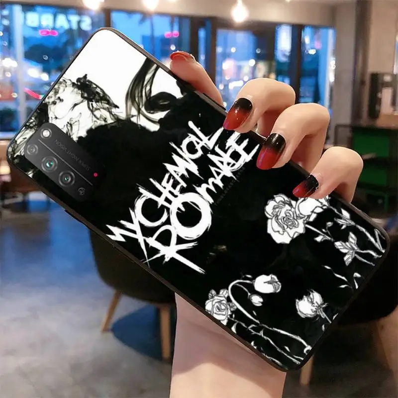 HUAGETOP Super My Chemical Romance Black Cell Phone Case for Huawei Honor 30 20 10 9 8 8x 8c v30 Lite view pro | Мобильные телефоны
