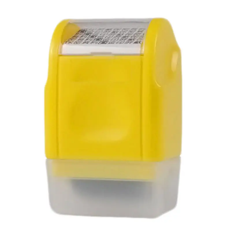 Identity Theft Protection Stamp Seal Code Roller Self Guard Clear Imprint | Дом и сад