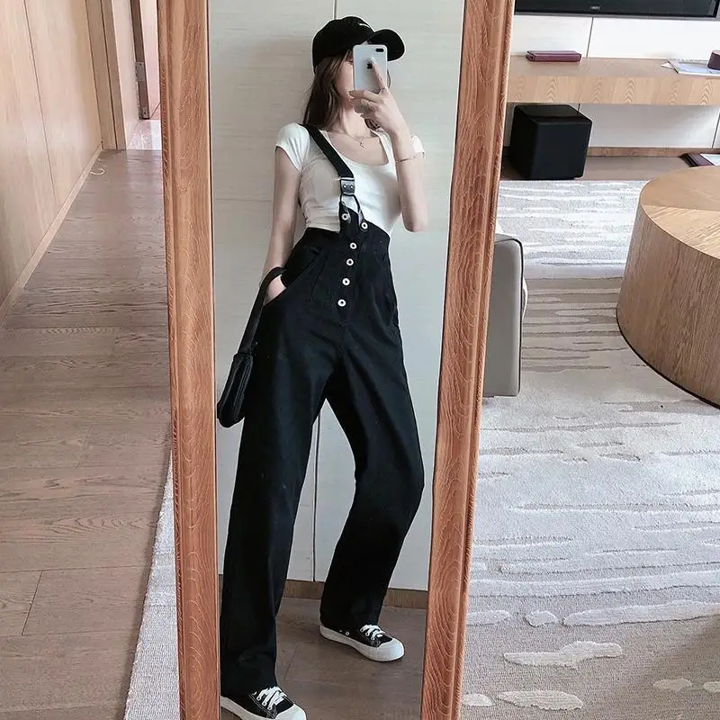 Женские брюки весна-осень с высокой талией универсальные повседневные джинсы