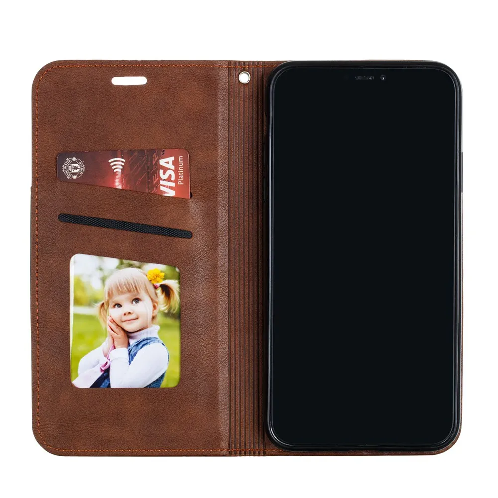 KISSCASE Flip Wallet Case for Samsung S8 S9 S10 Plus Note 9 10 Pro Luxury Card Holder Cover A20 A30 Coque |