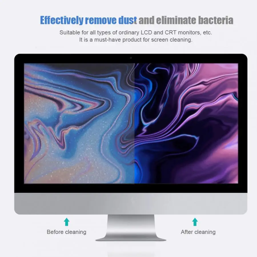 Набор для чистки дисплеев 2 в 1 очистки экрана ЖК телевизора компьютера телефона