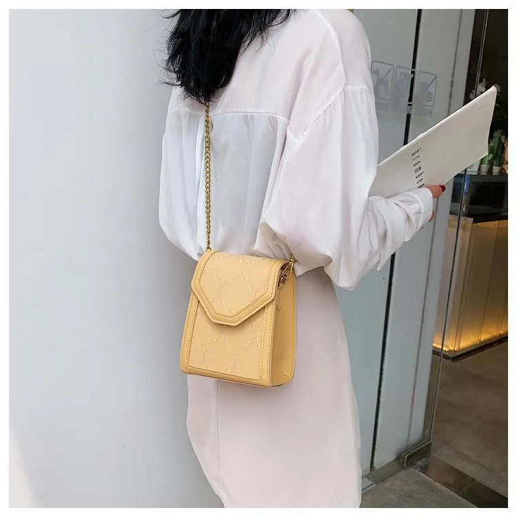 Летняя Новинка 2019 года модная кружевная маленькая квадратная сумка для