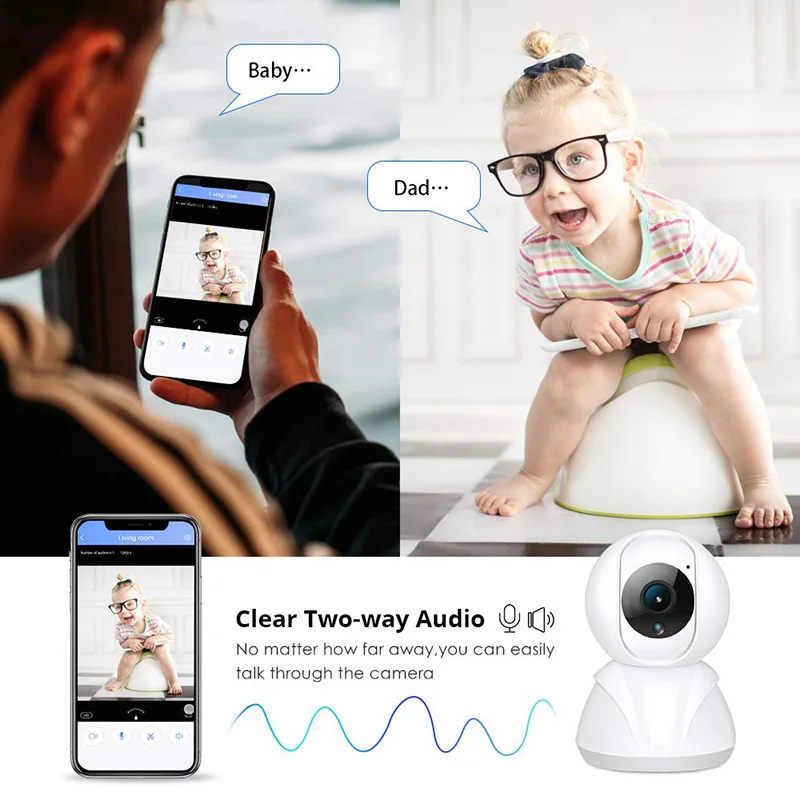 Yoosee IP камера 1080P видеонаблюдения WiFi интеллектуальное автоматическое